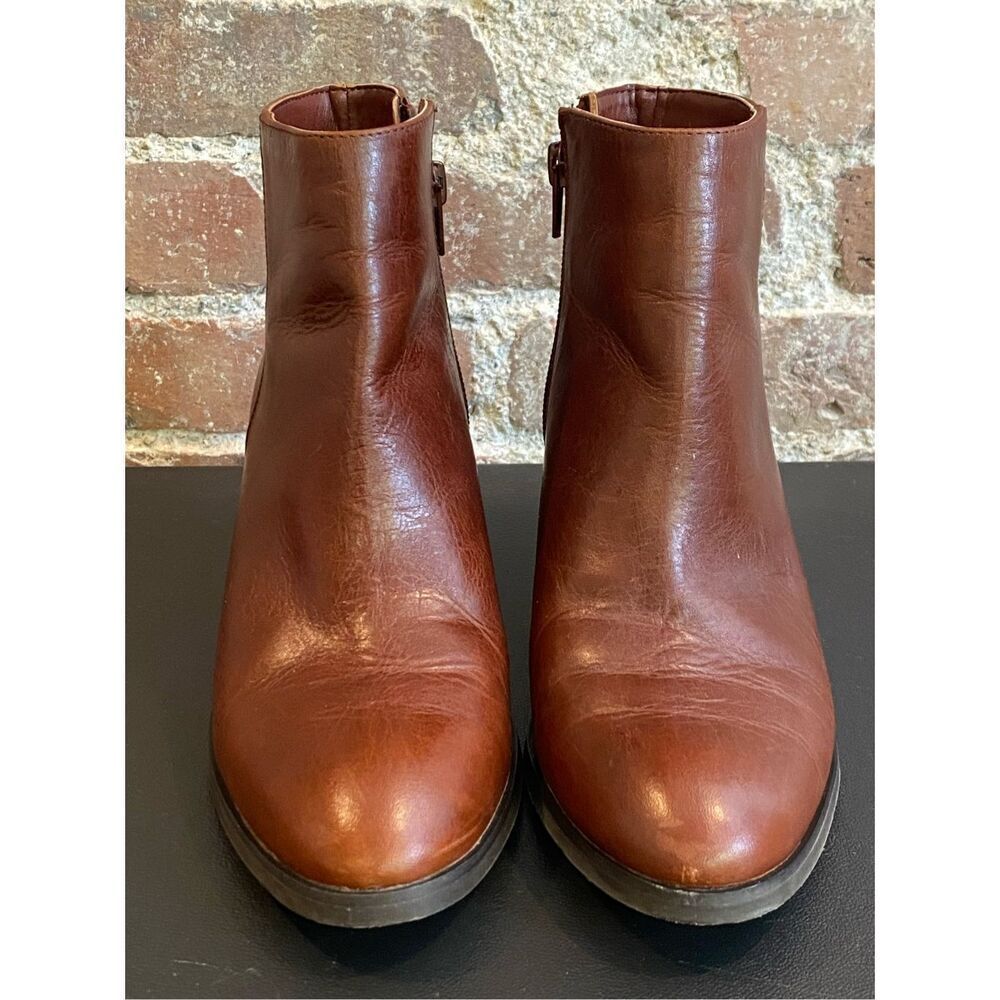 Jizelle Konak Leather Ankle Boots Enzo Angiolini Women’s 5.5m/36 - Picture 4 of 9